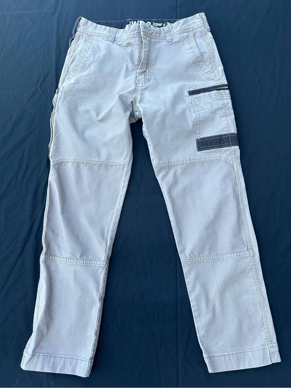 FXD WP-3 Utility Work Pants | Men’s 32x30 | Gray Stretch Cargo Workwear